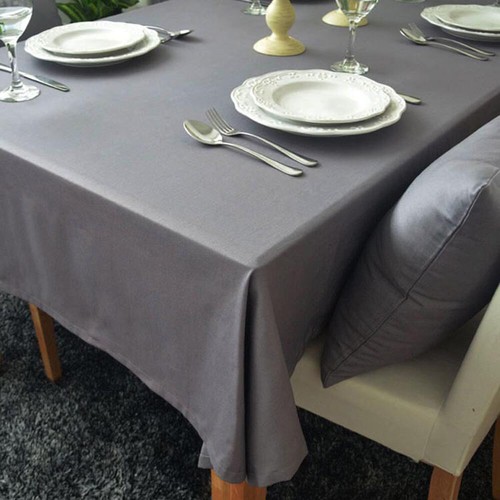 Plain Cotton Table Cloth Dining Kitchen Tablecloth Wedding Party Desk Cover Home - Picture 17 of 36