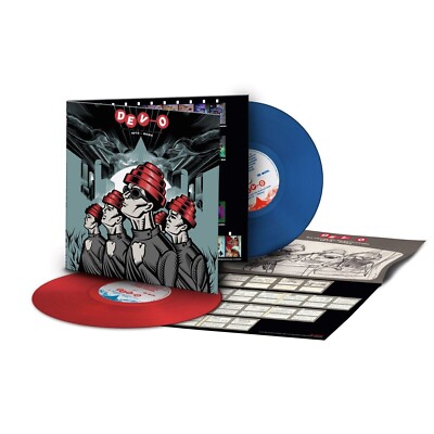 DEVO - 50 Years Of De Evolution 73-23 (2023) 2 LP red/bl Vinyl