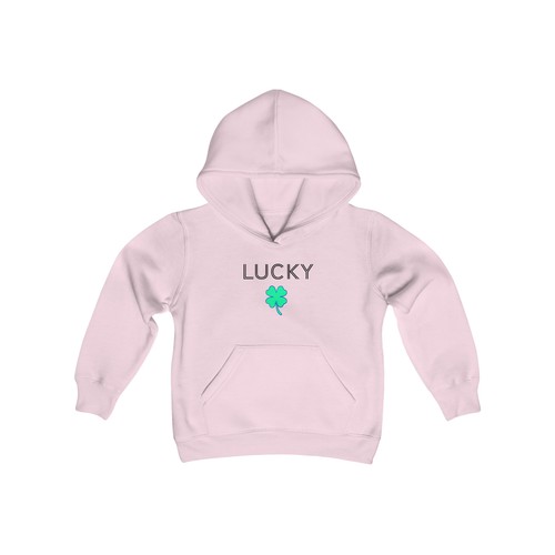 Lucky Shamrock Youth Kid's Unisex Hooded Sweatshirt/ Hoodie Matching Family - Picture 14 of 19
