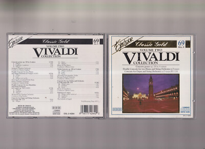 Vivaldi Collection, Vol. 2 (CD, Excelsior Recordings) W/Case Nice! #0525BQ