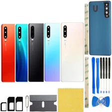 For Huawei P30 ELE-L29 ELE-L09 L04 Back Rear Door Glass Housing Battery Cover