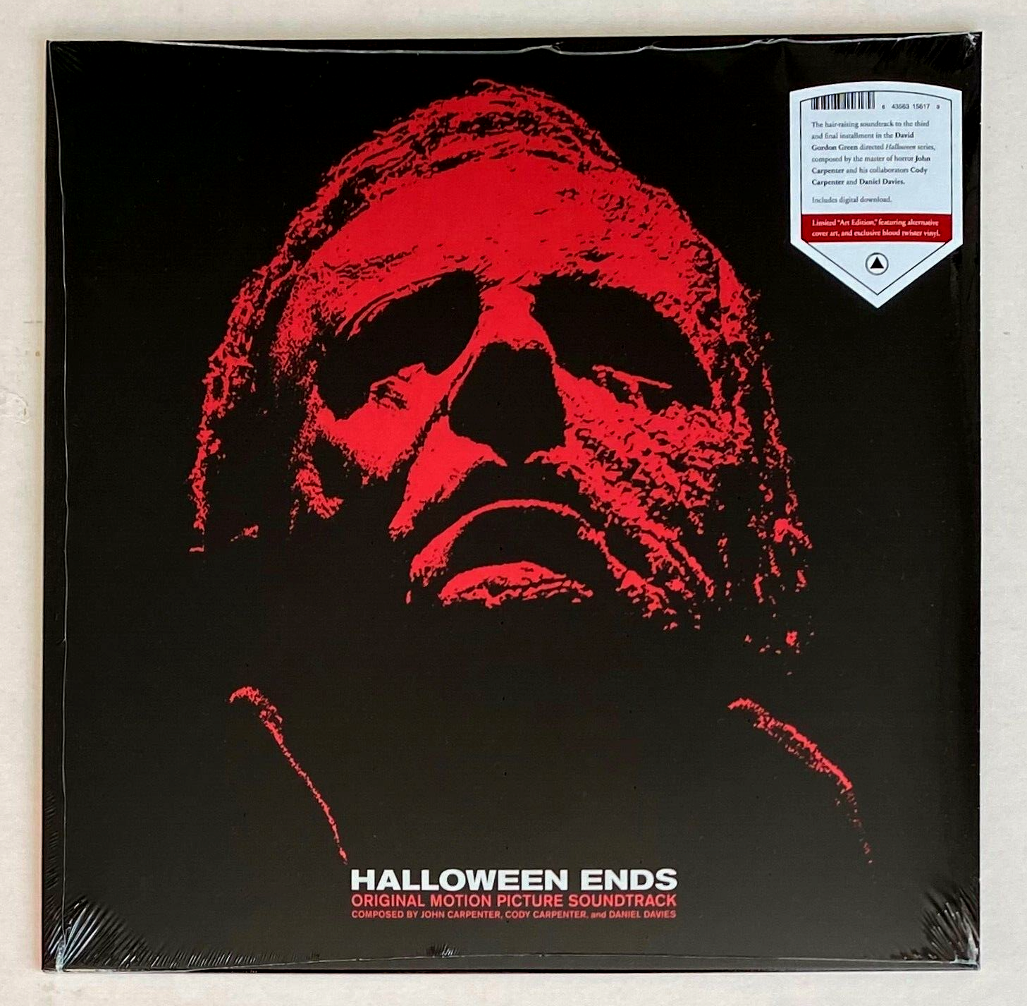 HALLOWEEN ENDS * JOHN CARPENTER * LIMITED ART EDITION VINYL SOUNDTRACK * BN&M!