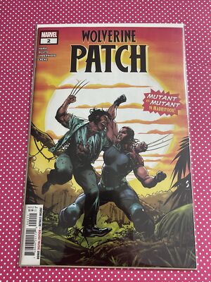 WOLVERINE PATCH #2 GEOFF SHAW REGULAR MAIN COVER 2022 larry hama x-men marvel