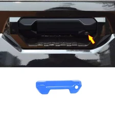Tailgate Door Handle Bowl Decor Cover For Toyota Tundra 2022-2024 Bright Blue