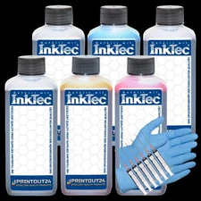6X100ML InkTec® Ink For HP 764 HP764 Designjet T3500 Emfp B3P06A Cartridge