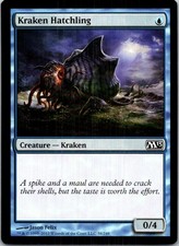 Kraken Hatchling Magic The Gathering 2013 Light Play