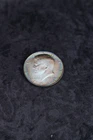1964 Silver Kennedy Half Dollar COLOR TONE Uncirculated Vintage Frame No Reserve