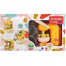 Knete Set Teig Spritze Zubehör Formen Bastelset Kinder ab 3