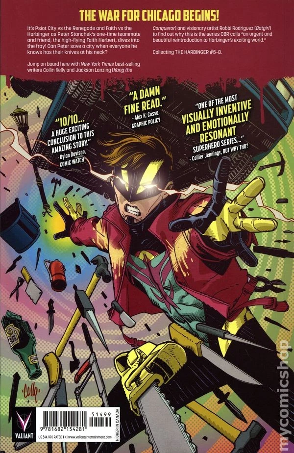 Harbinger TPB By Jackson Lanzing and Collin Kelly 2-1ST NM 2023 Stock Image - Image 2 of 2