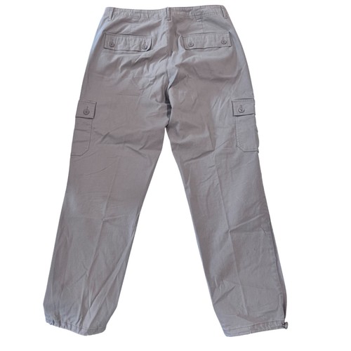 ASOS DESIGN Pantaloni cargo uomo coulisse pantaloni casual alla caviglia 34x32 marrone marrone chiaro - Foto 3 di 7