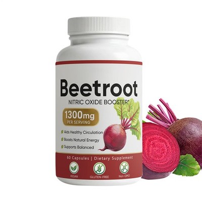 Lemeli Beetroot - 1300mg, Lemeli Beet Root Capsules Boost Vitality 60 Capsules