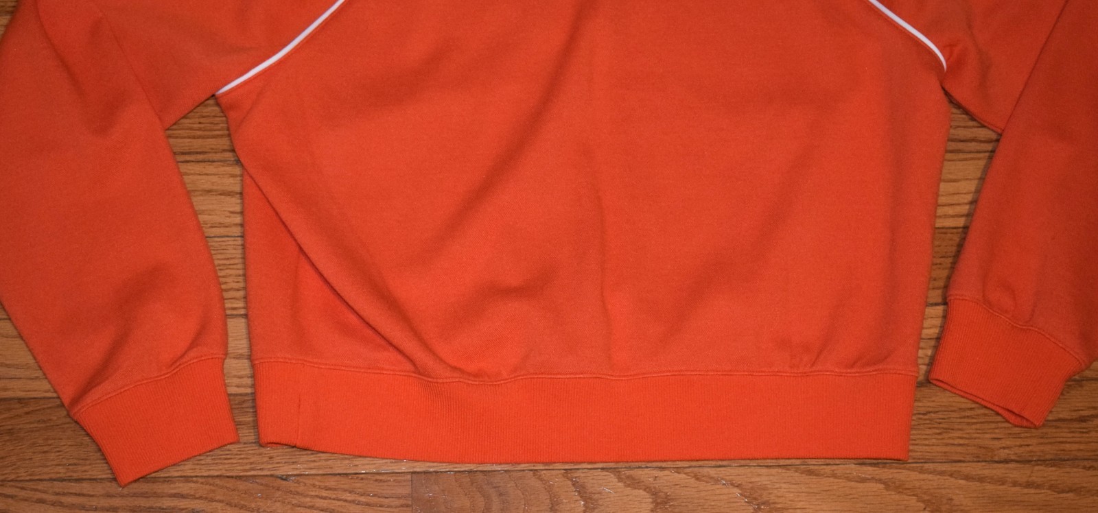 Spanx Jacket Track Jacket Orange Full Zip Women's… - image 7