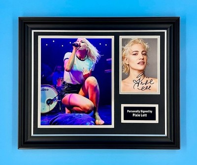 Pixie Lott Signed Photo Framed & COA Music Memorabilia Autograph Auto Poster