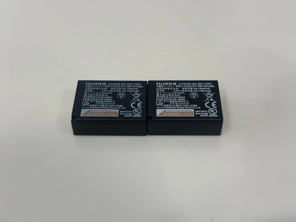 Batería Original OEM Fujifilm NP-W126S x 2 Foto 2 de 2