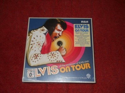 Elvis CD x 6 + Blu-ray Elvis On Tour BOX SET Neu und versiegelte Box mit Aufkleber