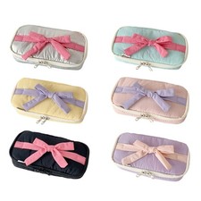 Bowknot Pencil Bag Large Capacity Pen Case Pencil Box Bows Pencil Case Pen Bag