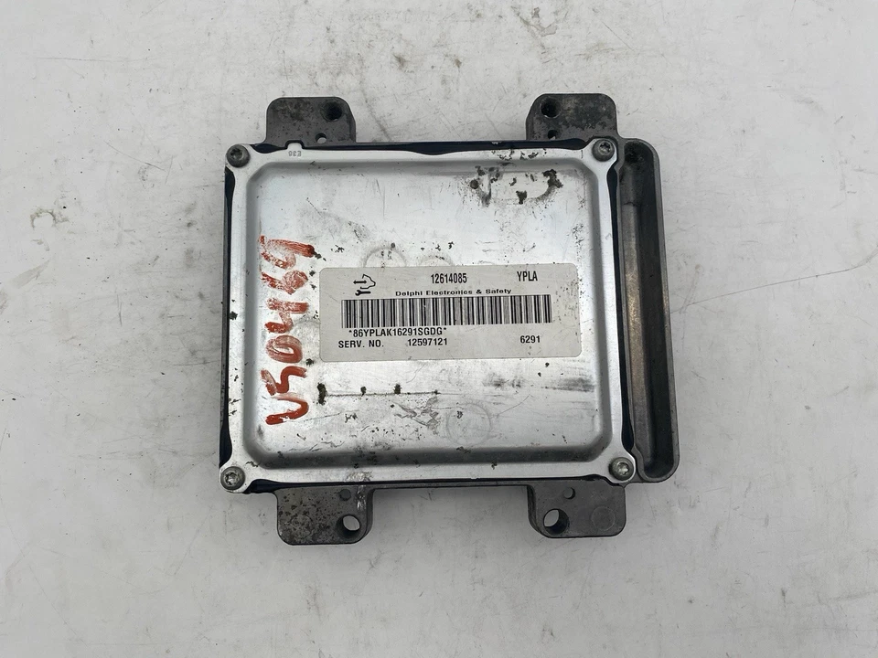 GMC Yukon 2007 módulo de control informático motor 6,2 L ECU ECM EBX PCM GM 12614085 Foto 4 de 4