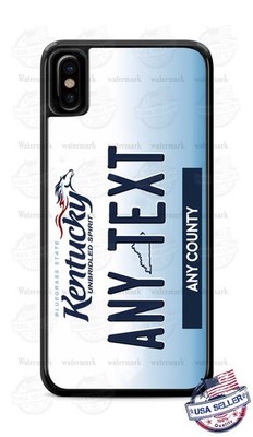 Kentucky State License Plate Design Phone Case for iPhone 16 Samsung s25 Goggle