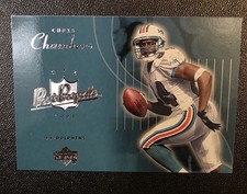 Upper Deck Pros & Prospects Chris Chambers Miami Dolphins Football Card 2003 #47