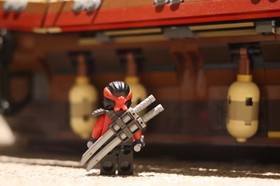 LEGO Ninjago Movie: Destiny's Bounty (70618): USED COMPLETE WITH ALL MINIFIGS