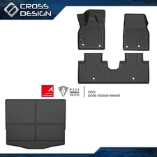 Floor Mats & Cargo Liner TPE All Weather fits 2021-24 25 Ford Mustang Mach E