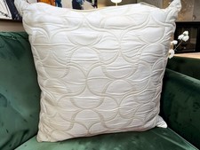Frette Luxury Tile Decorative Pillow Cover W/ Down Decorative Pillow Filler- Dis