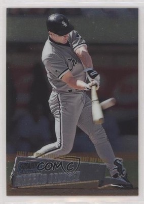 2000 Topps Stadium Club Chrome First Day Issue 89/100 Magglio Ordonez #33 9v7