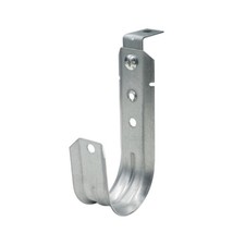 Cable Support J Hook with Angle Clip, 2" Heavy Duty Metal Wire Cable Support ...