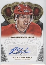 2013-14 Panini Crown Royale Sovereign Signatures Riley Sheahan #SO-RSH Auto 0f8