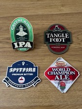 4 Beer Pump Clips. Very Good Condition.