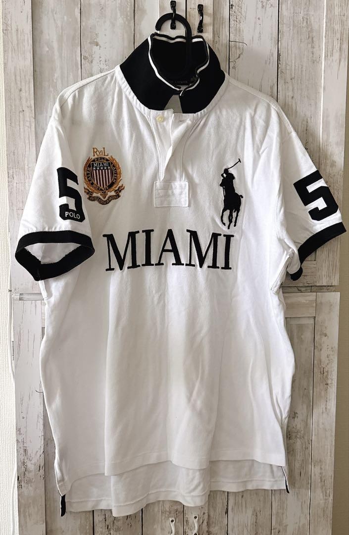 ✨ Polo Ralph Lauren MIAMI ポロシャツ 5 M Ralph Lauren Polo Shirt MIAMI 5 | eBay