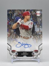 2019 Topps High Tek - High Tek Autographs Scott Kingery #HTA-SKI Purple /99 (AU)