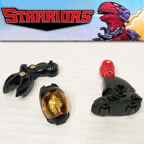 Starriors Wastors Destructor Gouge brain center R Arm L Leg 1985 Tomy
