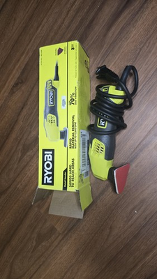 #ad RYOBI 0.4 Amp Corded Detail Sander DS1200 TESTED $25.00