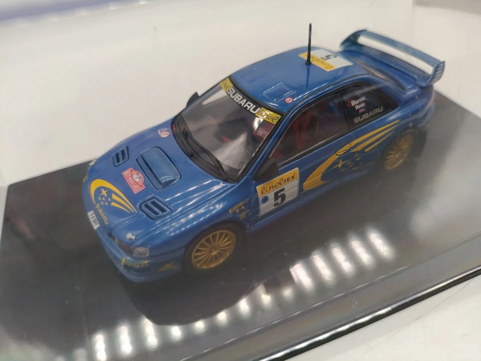 Subaru Impreza 22B Rally Monte Carlo 1999 #5 Burns 1/43 Autoart §§ - Immagine 2 di 4