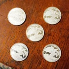 SD Bullion Freedom Silver Rounds 1/10 oz Each x5 Round - Total 1/2 oz