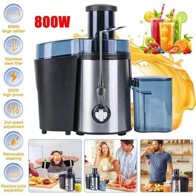 800W Electric Juicer Machine Fruit Vegetable Juice Extractor Centrifugal Blender