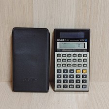 Vintage Casio Fx-115 Solar Scientific Calculator W/ Case Tested