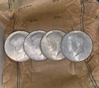 Four!🪙🪙1964 Silver Kennedy Half Dollars🪙🪙Good Shape 90% Silver