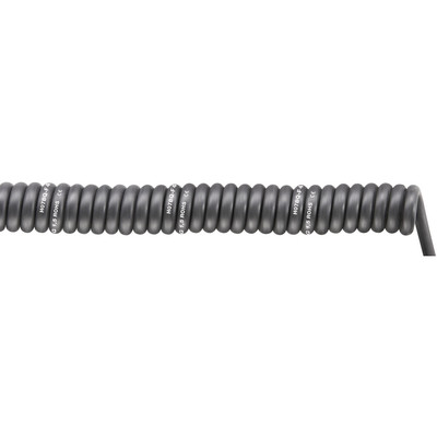 LAPP 70002752 Spiralkabel SPIRAL H07BQ-F 1500 mm / 4500 mm 3 G 1.50 mm² Schwa...