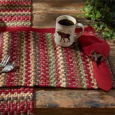 Park Designs High Rock Chindi Placemats  ~~ Set of 4 ~~ NEW