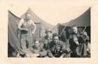 vintage snapshot photo: Army Man Bottom Barefoot Bare Feet Toes Heels Gay Int — photo 1