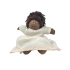 Vintage Cabbage Patch Kids Doll Black Coleco 1978 1982 Xavier Roberts Soft Body