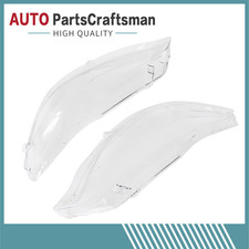 For Bmw 2 Series F22 F23 2014-2021 Pair Car Front Headlight Lens Lamp Cover New