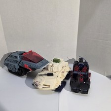 Lot Of 3 1980s Gi Joe Vehicles Cobra Hiss