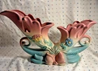 Hull Pottery Double Cornucopia Vase