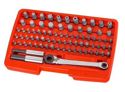 JTC-7801 78PCS DOUBLE END MINI RATCHET BIT SET Shipping from Japan