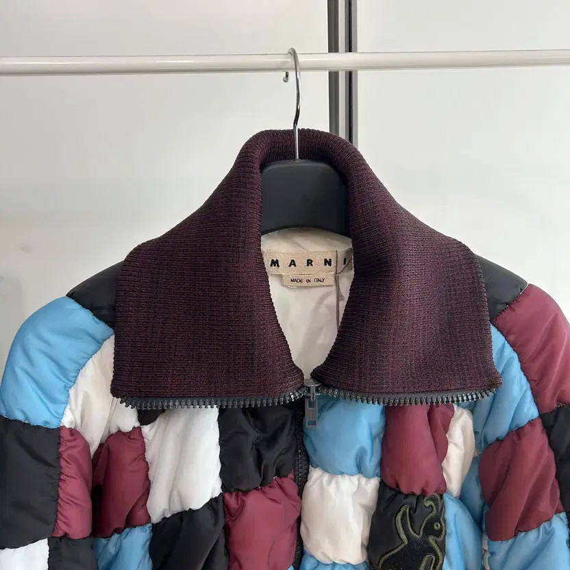 Marni Multi Patchwork Padded Coat Men Korean Size… - image 5