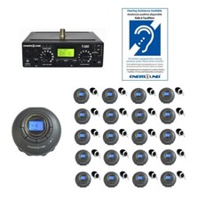 Enersound 20-Person Assistive Listening System with ADA Plaque (3-Year Warranty)