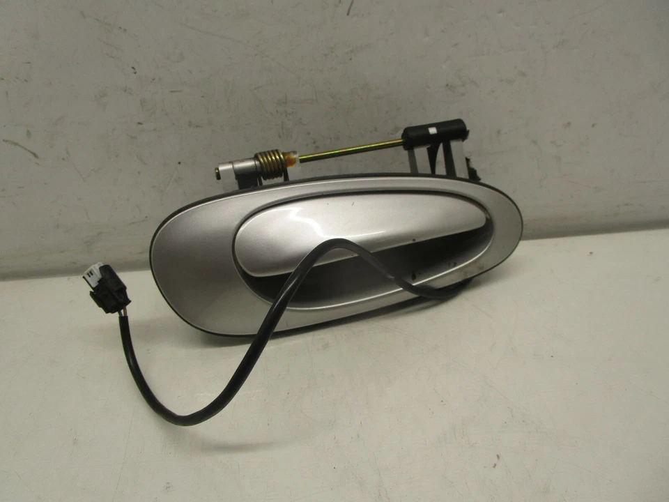 97-04 PORSCHE BOXSTER DELANTERO DERECHO LADO PASAJERO EXTERIOR MANIJA PLATA OEM Foto 2 de 4